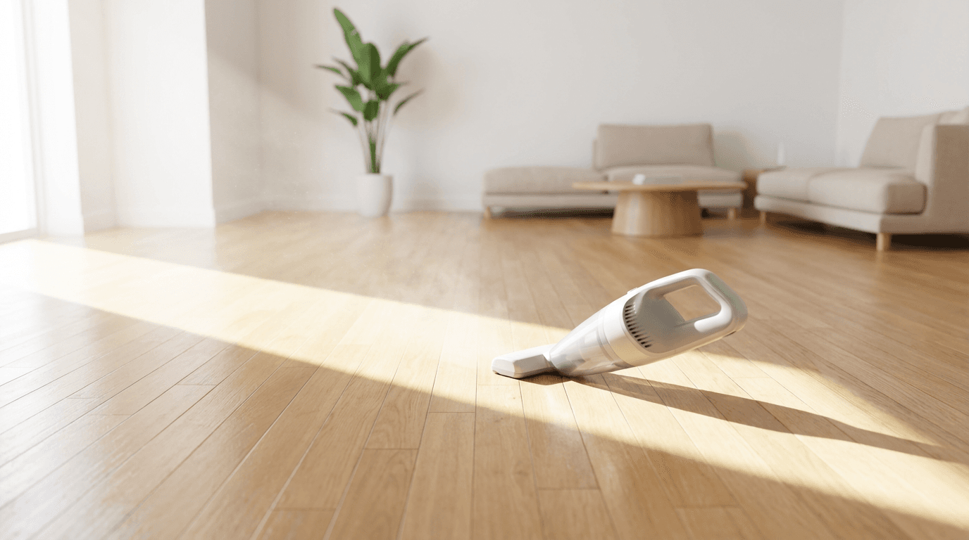 Bright modern living room with spotless carpet and clean surfaces